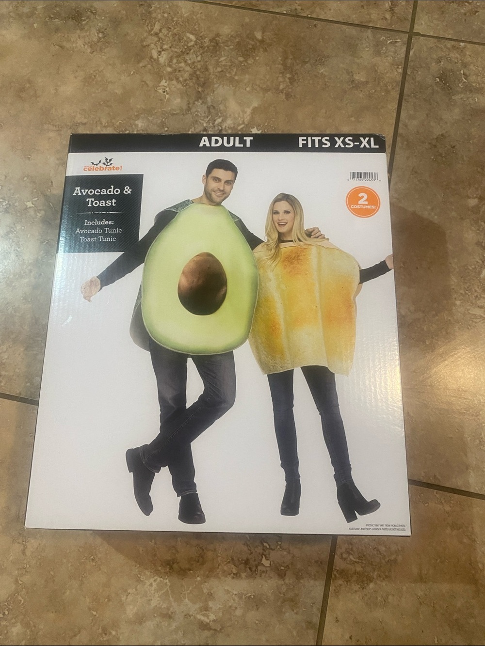 Avocado & Toast Costume Set - Green & Cream